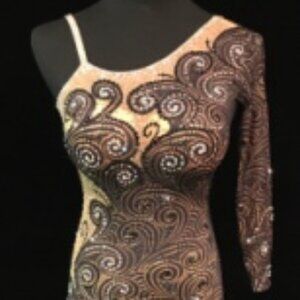 Heart of Tefiti - Very small or Juniors Couture Ballroom Gown with Swarovski